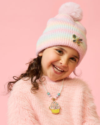 Super Smalls Pastel Rainbow Beanie