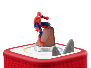Tonies Character - MARVEL Spider-Man
Spider-Man figurine on a Marvel branded device with a white background