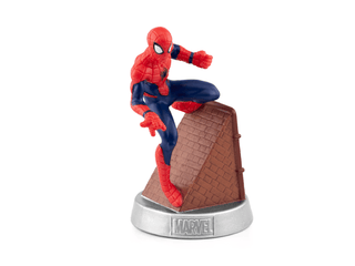 Tonies Character - MARVEL Spider-Man
Spider-Man figurine on a brown platform with Marvel logo