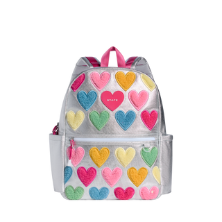 State Bags Kane Backpack - Happy Fuzzy Hearts