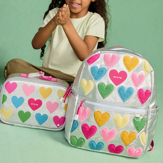 State Bags Kane Backpack - Happy Fuzzy Hearts