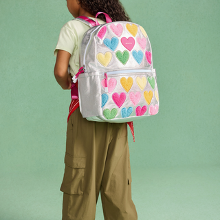 State Bags Kane Backpack - Happy Fuzzy Hearts
