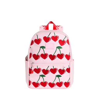State Bags Kane Double Pocket Backpack - Cherry