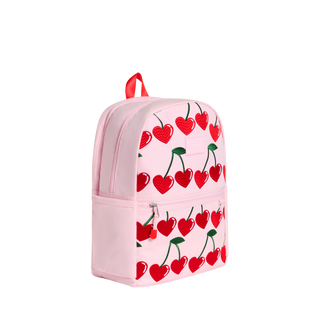 State Bags Kane Double Pocket Backpack - Cherry