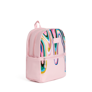State Bags Kane Double Pocket Backpack - Paint Wave