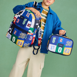 State Bags Kane Double Pocket Backpack - Varsity Numbers