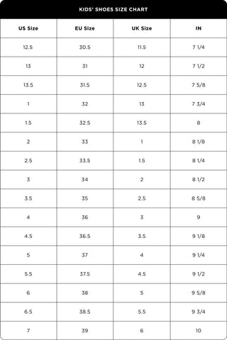 Steve Madden Size Guide