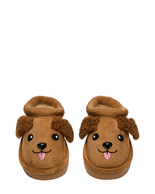 Steve Madden Toddler Pet Slippers - Tan