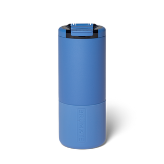 Brumate Strova 18oz - Cascade
A insulated water bottle in a matte dark red color with a stainless steel rim and base, shown on a clean white background.