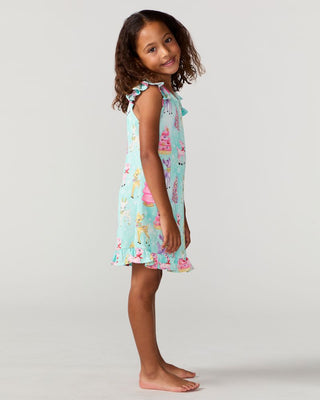 Sunshine Society Kids Silky Dress - Prancer