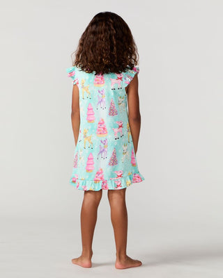 Sunshine Society Kids Silky Dress - Prancer