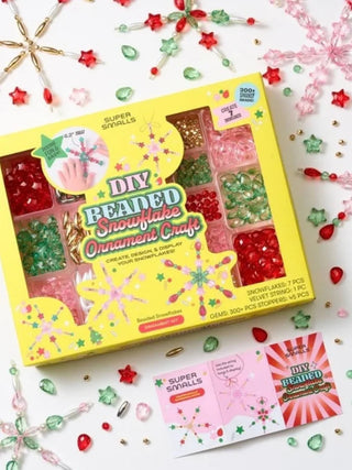 Super Smalls Beaded Snowflakes Ornament Kit