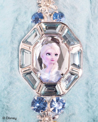Super Smalls Disney Frozen Elsa Plush Scarf
Jewelry with a character from Disney on a light blue background