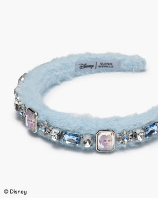 Super Smalls Disney Frozen Elsa Snowflake Sparkle Headband
Light blue headband with gemstones and character frames on a white background, featuring Disney branding.