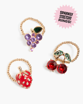Super Smalls Gloss it Fruity Lip Gloss Ring Set