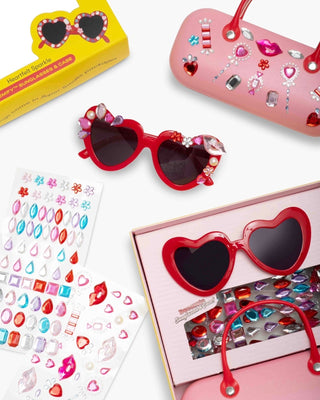 Super Smalls Heartfelt Sparkle Gemify™ Sunglasses + Case