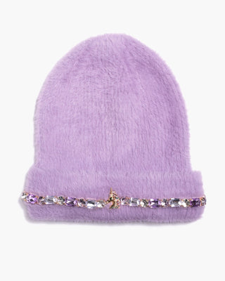 Super Smalls Lavender Dreams Beanie
Purple beanie with decorative band on a white background