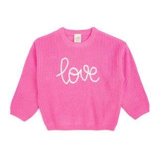 Sweet Wink, Sweet Wink Love Valentine's Day Knit Sweater - Basically Bows & Bowties