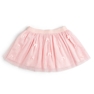 Sweet Wink Blush Bows Tutu
Pink tutu skirt with bow details on a white background