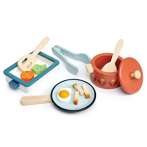Tender Leaf Pots and Pans, Tender Leaf Toys, cf-type-toys, cf-vendor-tender-leaf-toys, Classic Wooden Toy, Play Kitchen, Pots & Pans, Pots and Pans, Tender Leaf, Tender Leaf Toy, Tender Leaf 