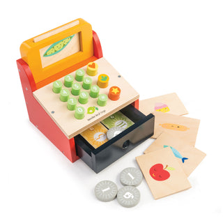 Tender Leaf Toys Till with Money / Cash Register, Tender Leaf Toys, Cash Register, cf-type-toys, cf-vendor-tender-leaf-toys, Classic Wooden Toy, General Till, Tender Leaf, Tender Leaf Toy, Te