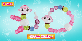 Colorful Twisty Petz 3 Pack toys featuring fun monkey designs from Super Impulse, with twisted and collectible pet characters.