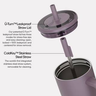Brumate Era 30oz cup in Dark Aura with double-wall insulation and sleek design, ideal for keeping drinks cold or hot.