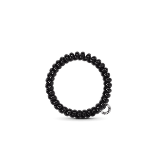 Teleties Jet Black Hair Ties - Small
Black beaded hair tie on a transparent background