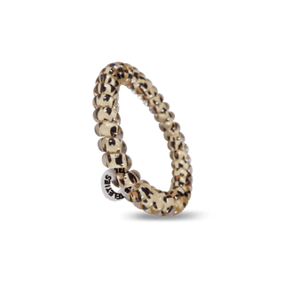 Teleties Leopard Hair Ties - Small
Leopard print bracelet on a clear background