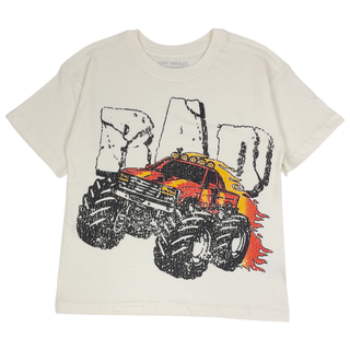 Tiny Whales Big Truck Tee - Natural