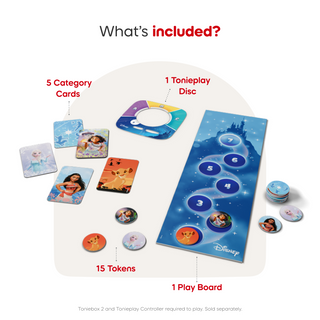 Tonieplay Disney: Quiz Kingdom Game 
Tonies, Tonieplay Disney: Quiz Kingdom Game - Basically Bows & Bowties