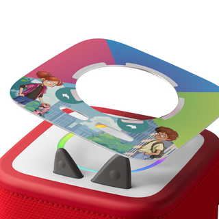 Tonieplay Mystery Mavericks: Rescue Poochie! Game
Children's toy with colorful design and cartoon characters on a white background