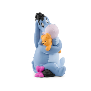 Tonies Character - Disney Winnie the Pooh: Eeyore
Eeyore figurine holding a small bear toy on a white background