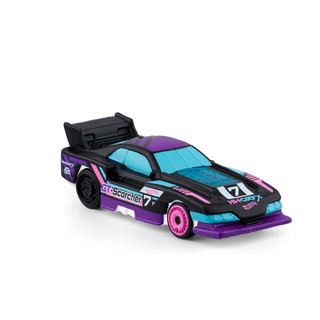 Tonies Character - Hot Wheels
Toy car with purple and black design on a white background