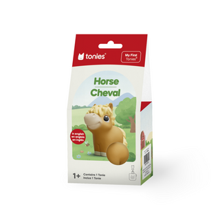 Tonies Character - My First Tonies: Horse
Tonies horse toy packaging on a white background
