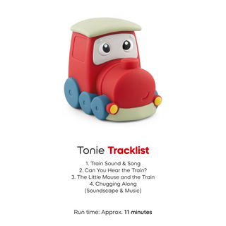 Tonies Character - My First Tonies: Transportation Set
Toy train with a tracklist on a white background
