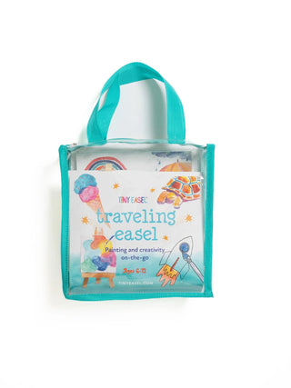 Tiny Easel traveling arts and crafts easel with compact design, perfect for portable painting and drawing sessions.