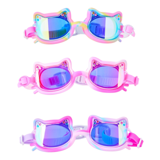 Bling2o Tie-Dye Tabby Flexible Cat Frame Swim Goggles