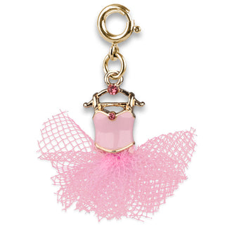 Charm It! Gold Ballet Tutu Charm
Pink ballerina charm with gold details on a white background