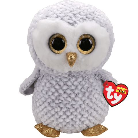 Ty Owlette the White Owl Beanie Boo