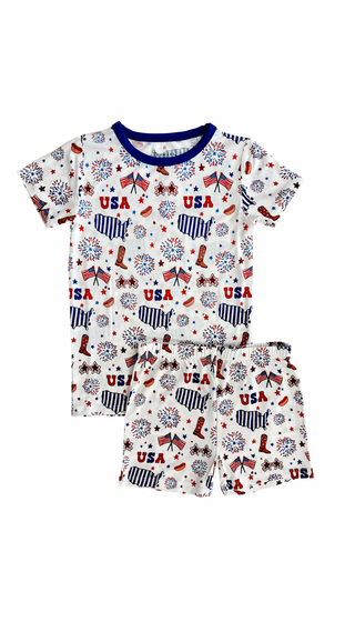 In My Jammers USA Short Set