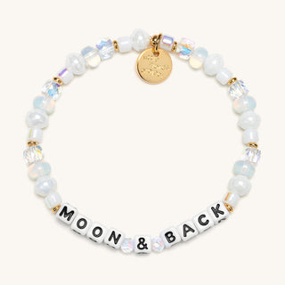 Little Words Project Bracelet - Moon & Back - Purely Devoted