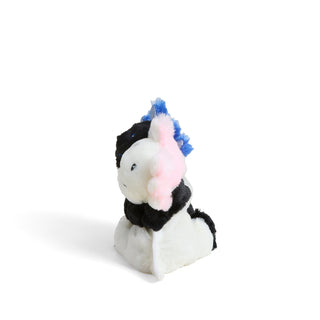 Warmies Axolotl Hugs 
Plush toy resembling a penguin with a colorful hat on a white background