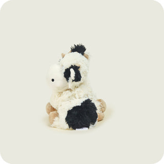 Warmies Cow HUGS
Plush toy cow with black and white pattern on a light gray background