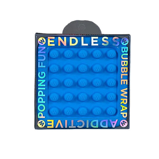 Watchitude Endless Bubble Wrap toy with colorful bubble wrap pattern, designed for stress relief and sensory fun.