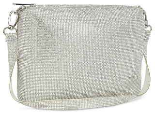 Iscream Crystal Crossbody Bag - White / Clear