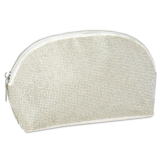 Iscream Crystal Cosmetic Bag - White / Clear