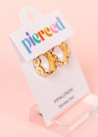 Pierced Co. Huggies - Daisy