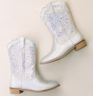 Wild & Rae Cowgirl Boots from Disco Dreams collection, featuring stylish Western design and intricate detailing.