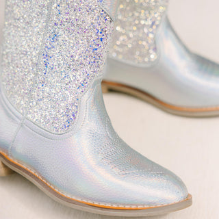 Wild & Rae Cowgirl Boots from Disco Dreams collection, featuring pointed toes and stylish western design.